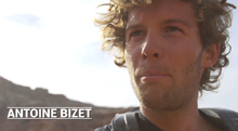 安托万·比才在 RED BULL RAMPAGE 2016 的第一道轮迹