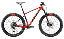Giant2017新款29寸兼容27.5+硬尾山地车：碳纤XTC Advanced 27.5+和XTC+