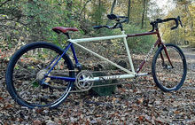 折叠钢架双人砾石车 ｜ Ritchey推出Outback TandM Break-Away