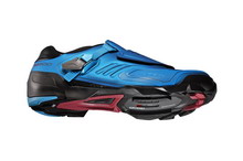 Shimano25周年蓝色限量版SH-M200B林道骑行鞋与PD-M990/M995锁踏