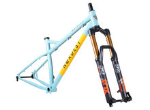 Nordest Bardino 2铬钼钢硬尾Enduro车架